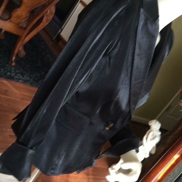 💞CACHE LUXE💞satin elegant evening suit jacket - Picture 8 of 16